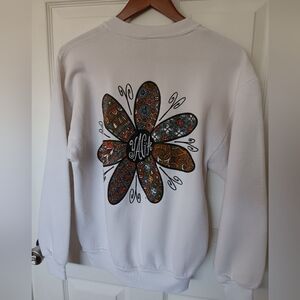 Vintage 90s yaga plant life sweatshirt